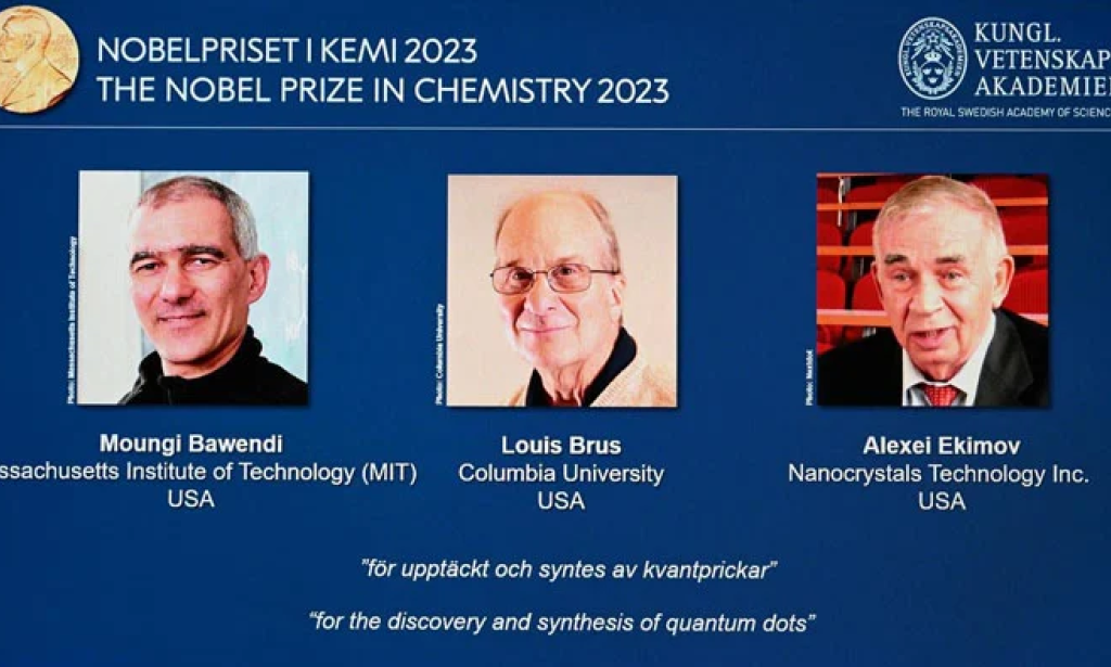 Nobel Prize in Chemistry: Moungi Bawendi, Louis Brus, Alexei Ekimov awarded for developing 'quantum dots'
