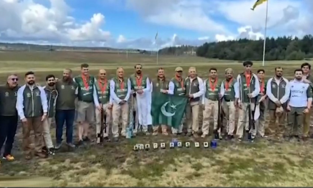 Pakistan bags three gold, 8 other medals in UK’s shooting championship